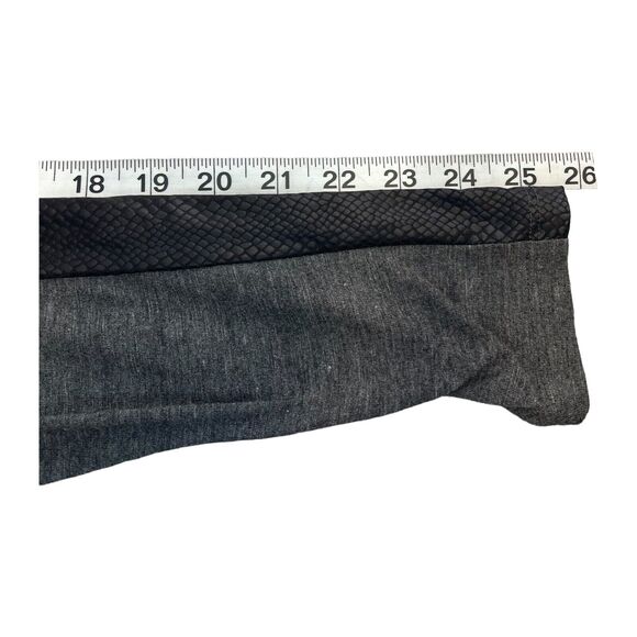 Style&co Blouse Top Womens Medium Petite Gray Polyester Snakeskin High-Low Hem - Picture 7 of 8